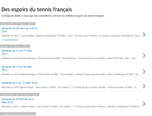 Tablet Screenshot of desespoirsdutennisfrancais.blogspot.com