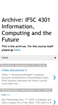 Mobile Screenshot of computinginformationandthefuture.blogspot.com