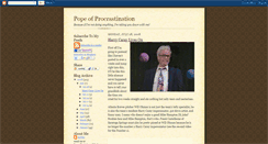 Desktop Screenshot of popeofprocrastination.blogspot.com