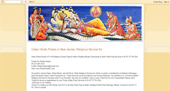 Desktop Screenshot of hindupriestnj.blogspot.com