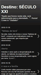 Mobile Screenshot of destinoseculo21.blogspot.com