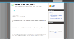 Desktop Screenshot of careyourdebt.blogspot.com