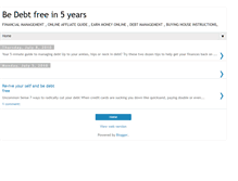 Tablet Screenshot of careyourdebt.blogspot.com
