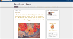 Desktop Screenshot of paintinggrey.blogspot.com