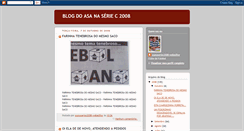 Desktop Screenshot of blogdoasanaseriec2008.blogspot.com