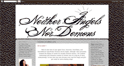 Desktop Screenshot of neitherangels-nordemons.blogspot.com