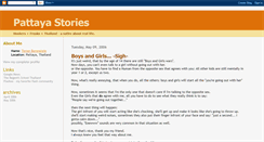 Desktop Screenshot of pattayastories.blogspot.com