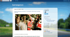 Desktop Screenshot of barnesgonzo.blogspot.com