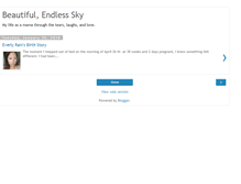 Tablet Screenshot of beautifulendlesssky.blogspot.com