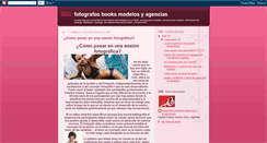 Desktop Screenshot of fotografos-books-modelos-y-agencias.blogspot.com