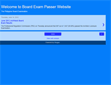 Tablet Screenshot of boardpasser.blogspot.com