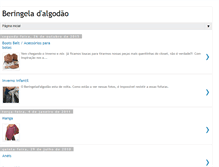 Tablet Screenshot of beringeladalgodao.blogspot.com