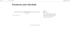 Desktop Screenshot of estudantespelaliberdade.blogspot.com