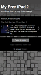 Mobile Screenshot of myfreeipadtwo.blogspot.com