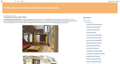 Desktop Screenshot of designinlivingroom.blogspot.com