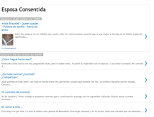 Tablet Screenshot of mamiconsentida.blogspot.com