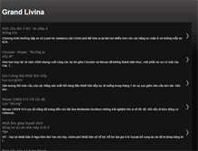 Tablet Screenshot of grand-livina.blogspot.com