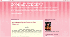 Desktop Screenshot of goodadviceguru.blogspot.com