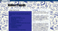Desktop Screenshot of aldinefriends.blogspot.com