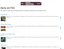 Tablet Screenshot of mariaomfilm.blogspot.com