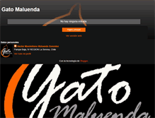Tablet Screenshot of gatomaluenda.blogspot.com