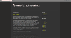 Desktop Screenshot of game-engineering.blogspot.com
