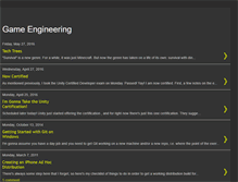 Tablet Screenshot of game-engineering.blogspot.com