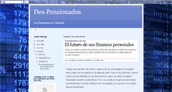 Desktop Screenshot of despensionados.blogspot.com