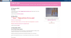 Desktop Screenshot of paperandyarn.blogspot.com