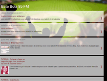 Tablet Screenshot of batebola95.blogspot.com