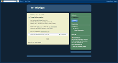Desktop Screenshot of 411michigan.blogspot.com