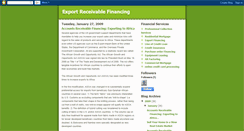 Desktop Screenshot of export-receivable-financing.blogspot.com