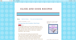 Desktop Screenshot of clickandcookrecipes.blogspot.com