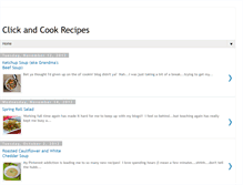 Tablet Screenshot of clickandcookrecipes.blogspot.com