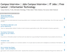 Tablet Screenshot of campus-interview-jobs.blogspot.com