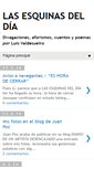 Mobile Screenshot of lasesquinasdeldia.blogspot.com