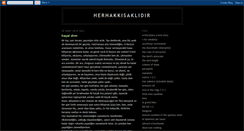 Desktop Screenshot of herhakkisaklidir.blogspot.com