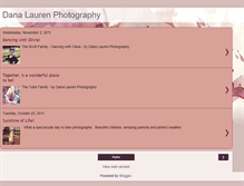 Tablet Screenshot of danalaurenphotography.blogspot.com