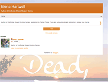 Tablet Screenshot of elenahartwell.blogspot.com