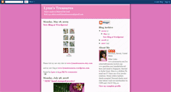 Desktop Screenshot of lynnstreasures.blogspot.com