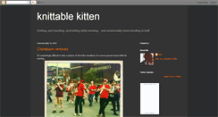 Desktop Screenshot of knittablekitten.blogspot.com
