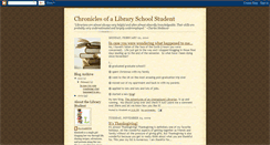 Desktop Screenshot of libraryschoolstudent.blogspot.com