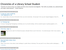 Tablet Screenshot of libraryschoolstudent.blogspot.com