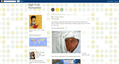 Desktop Screenshot of hightechhumanities.blogspot.com