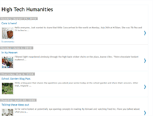 Tablet Screenshot of hightechhumanities.blogspot.com