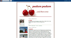 Desktop Screenshot of padampadamandthensome.blogspot.com