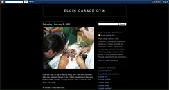 Desktop Screenshot of elgingaragegym.blogspot.com