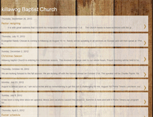 Tablet Screenshot of killawogbaptist.blogspot.com