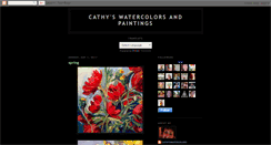 Desktop Screenshot of cathyswatercolors.blogspot.com