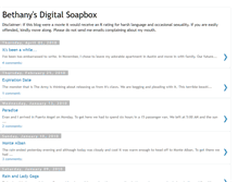 Tablet Screenshot of bethanysdigitalsoapbox.blogspot.com